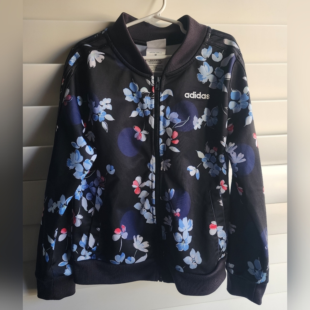 🇺🇸 NWOT Adidas Floral Track Jacket